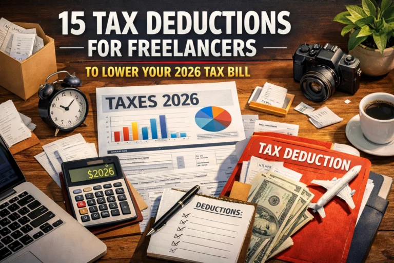 15 Tax Deductions for Freelancers to Lower Your 2026 Tax Bill