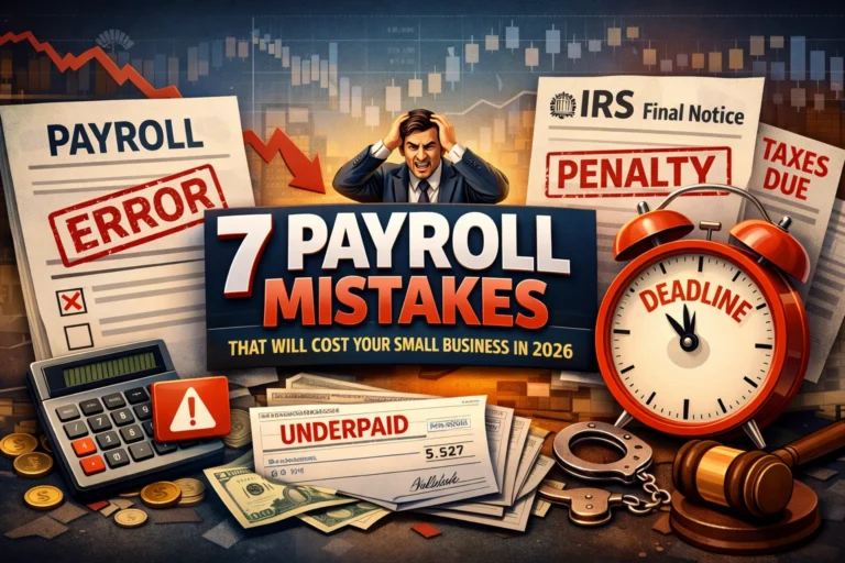 7 Payroll Mistakes That Will Cost Your Small Business in 2026