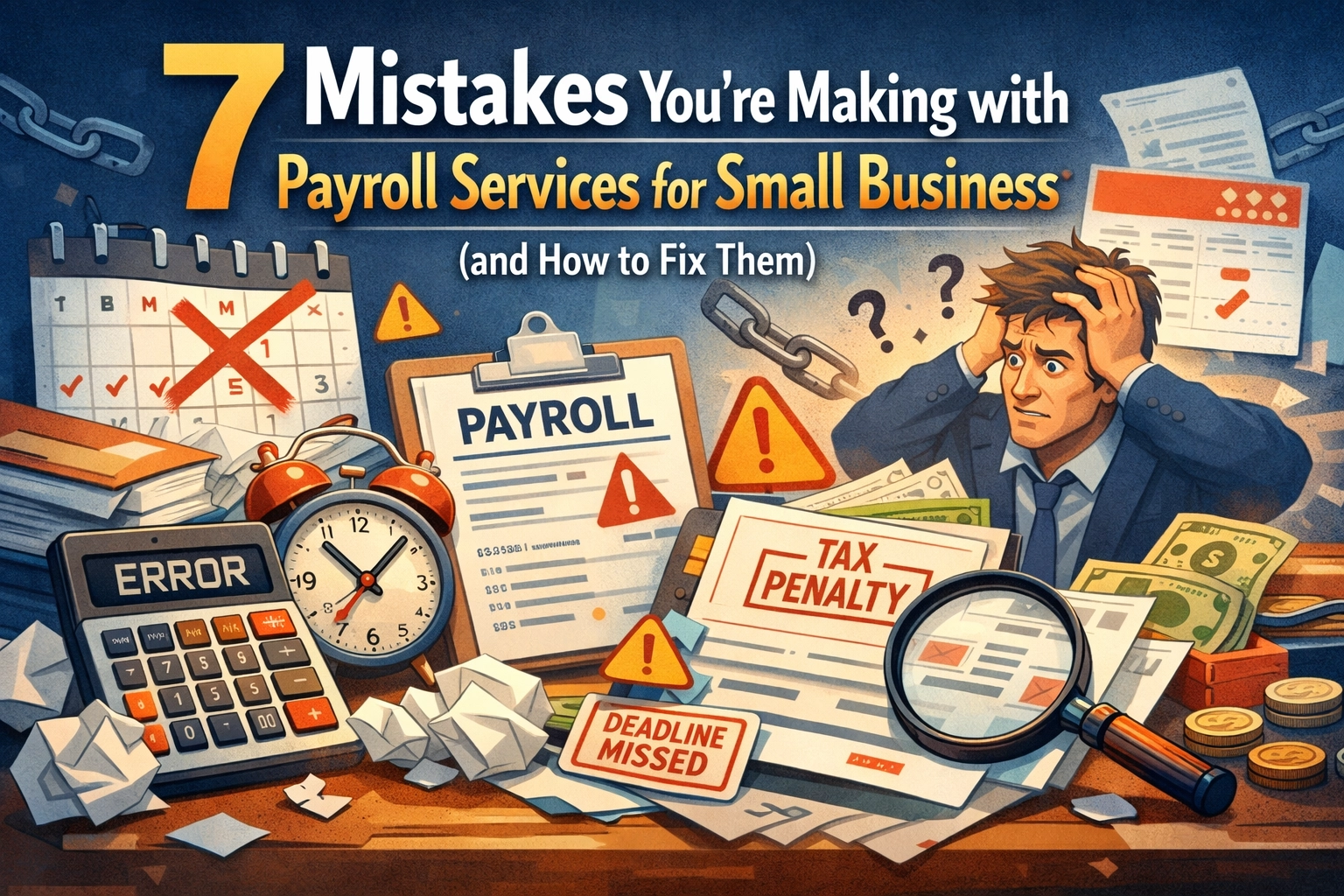 7 Mistakes You’re Making with Payroll Services for Small Business (and How to Fix Them)