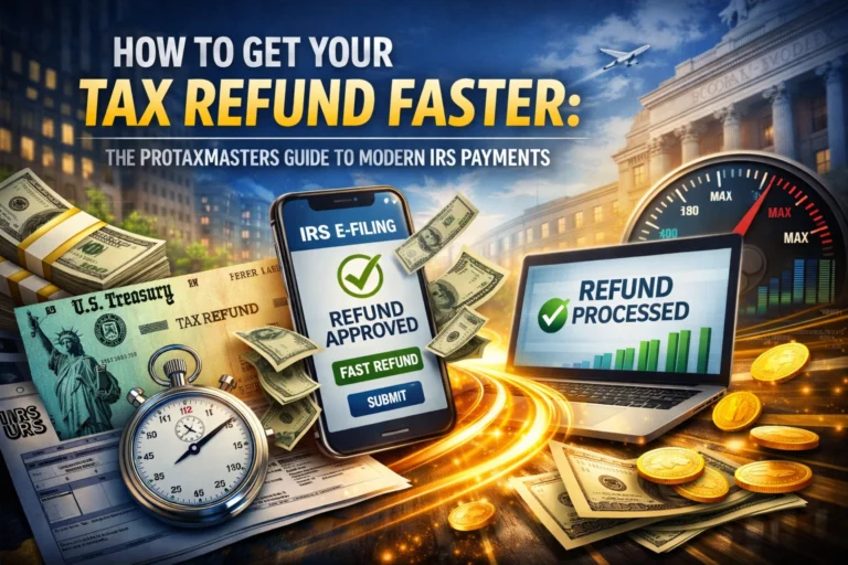 How to Get Your Tax Refund Faster: The ProTaxMasters Guide to Modern IRS Payments