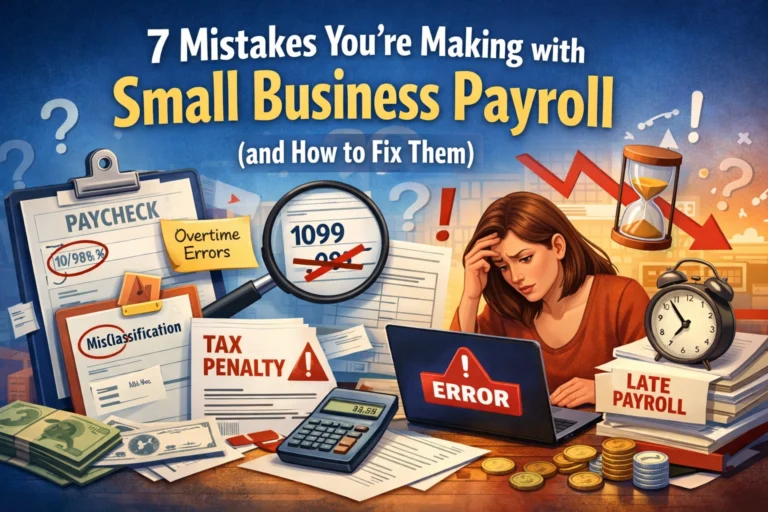 7 Mistakes You’re Making with Small Business Payroll (and How to Fix Them)