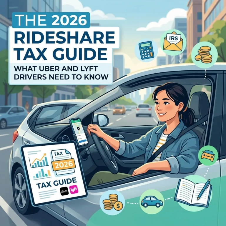 The Ultimate Tax Deductions for Freelancers: 2026 Rideshare Driver Guide