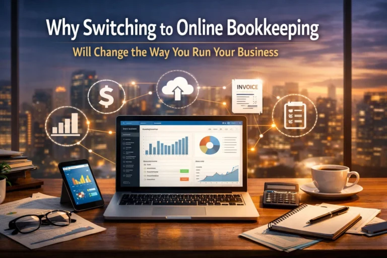 Why Switching to Online Bookkeeping Will Change the Way You Run Your Business