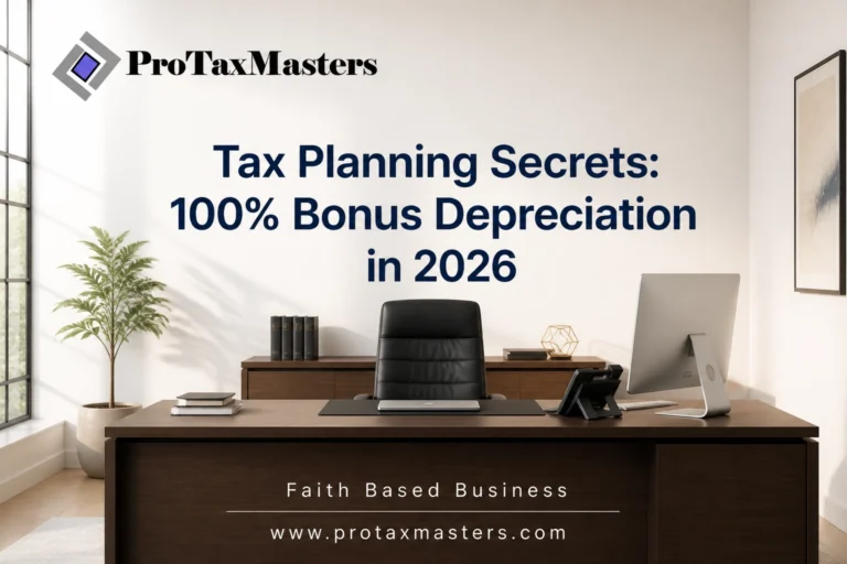 Tax Planning for Small Business Secrets Revealed: How 100% Bonus Depreciation Benefits You in 2026