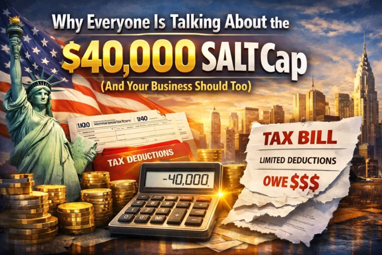Why Everyone Is Talking About the $40,000 SALT Cap (And Your Business Should Too)