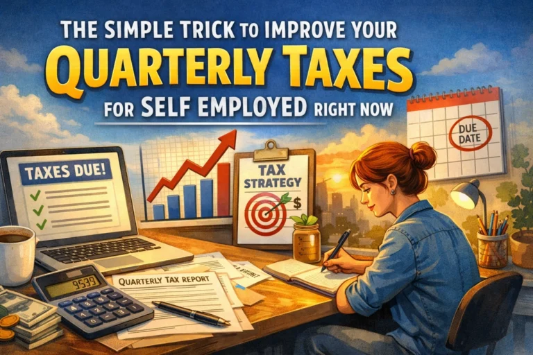 The Simple Trick to Improve Your Quarterly Taxes for Self Employed Right Now